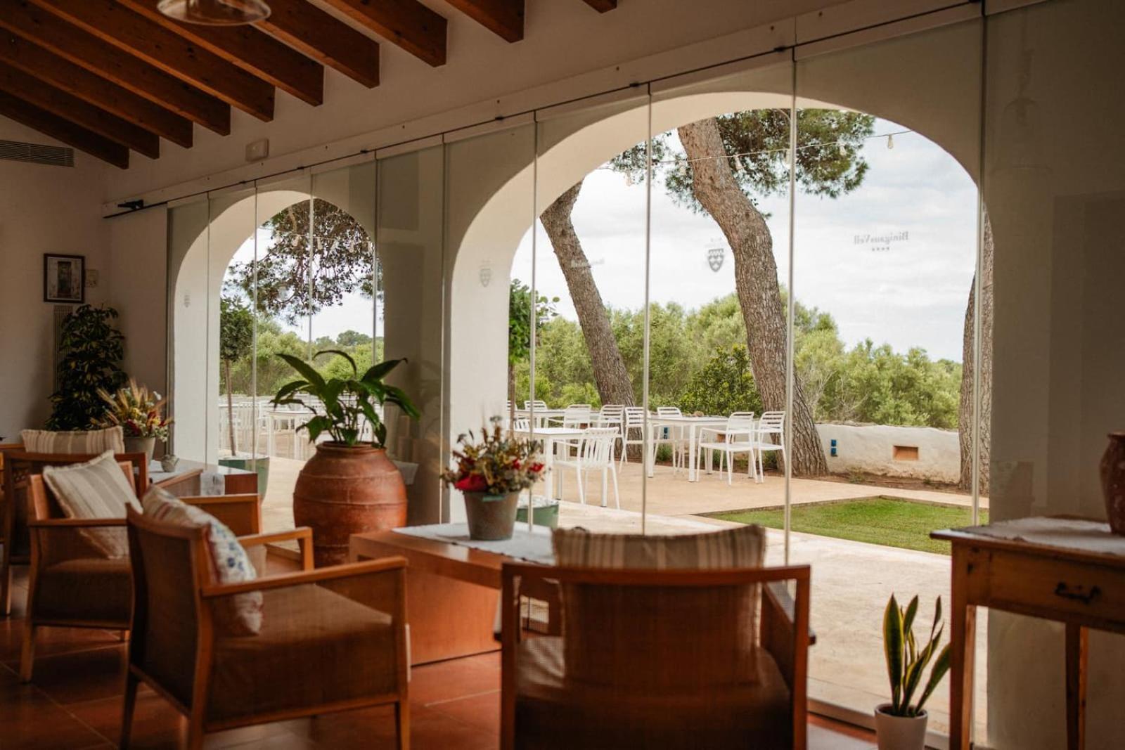 Hotel Rural Binigaus Vell Es Migjorn Gran Bagian luar foto